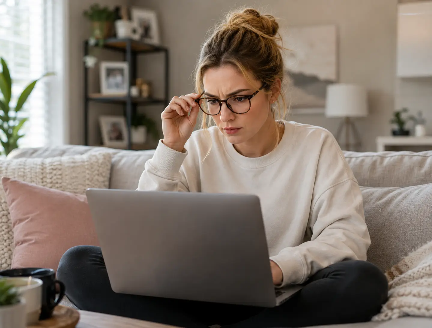 PenPoint News Woman looking at laptop
